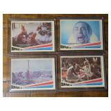 1976 Donruss Space: 1999 Trading Cards (4)