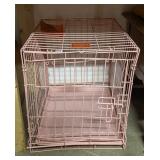 Pink Dog Crate- for small dogs
