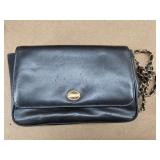 1980s-1990s Monet Black Evening Purse