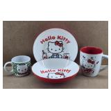 New Hello Kitty "Milk & Fish" Set & Mug +
