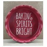 Baking Spirits Bright Red Baking Dish