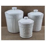 Sorrento Signature Canister Set 3pc