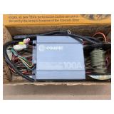 Coustic  Car AMP100A w/ Wires & Cords