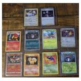 10 Pokemon Trading Cards