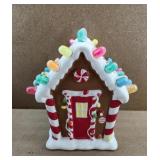 Gingerbread House- lights up - plays music