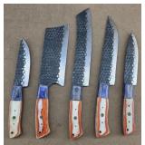 5pc American Rhino Kitchen Knife Set