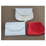Three Evening Clutch Purses