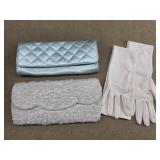 La Regale & Celine Dion Purse & Gloves