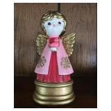 1960s Angel Music Box