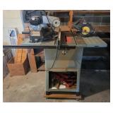 Delta Table Saw Cabinet, Circular Saw & Miter Saw