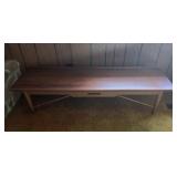 1960s Heritage Henredon Bench Coffee Table