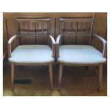 Spindle Back Armchairs - 2 total