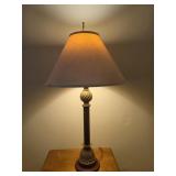 Tall Pineapple Lamp w/ Shade-works