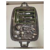 Silver Flatware & Trays