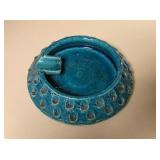 MCM "Rimini Blu" Ceramic Italian Ashtray
