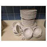 Dogwood Flower Dishes- 8 place settimg