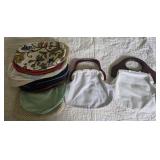 Vtg Bermuda Bag Purses with interchangable covers