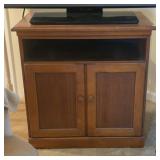Media TV Cabinet Stand - top swivels
