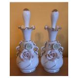 2pc Tilso Bath Oil Bottles w/ Stoppers