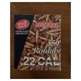 Federal .22 Long Rifle Copper Bullets