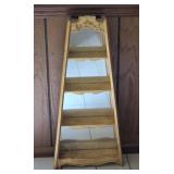 Wooden Tiered Display Shelf