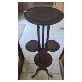 Four Top Multi-Tier Pedestal Plant Stand
