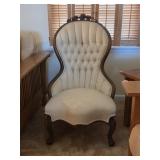 1950 Kimball Victorian Style Mahogany Parlor Chair