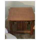 Bassett Mission Style Oak Side Table