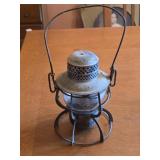 Antique Short Globe Railroad Lantern