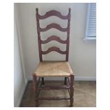 Vtg Ladder-Back Chair