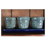 Oregeno, Basil & Parsley Grow Pots