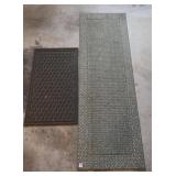 2pc Indoor Outdoor Rugs
