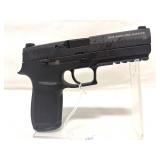 SIG SAUER P320 TEXAS RANGER 9 MM SEMI AUTO PISTOL