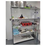 60x18x72 wire shelving - SHELF ONLY, NO CONTENTS