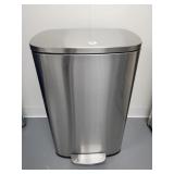 13gal stainless steel trashcan