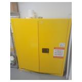 HAZARDOUS/FLAMMABLE MATERIALS CABINET W/KEYS