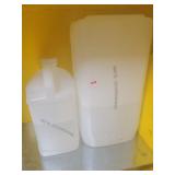 2 PARTIAL CONTAINERS OF ISOPROANOL