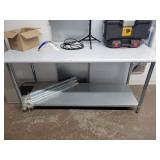 72x30 Steel Table - TABLE ONLY, NO CONTENTS