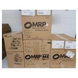 (3) Boxes of 2oz Black Tubs
