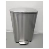 13gal stainless steel trashcan