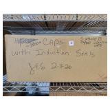 White Bottle Caps, Induction Seal