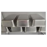 (7) Full Size Hotel Pans 6"