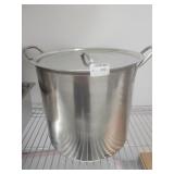 20qt Stock Pot Stainless Steel w/ Lid