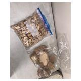 Lot Crafting Supplies: Small spools and more