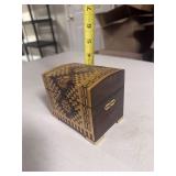 Czech or Russian made decorative storage box