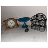Table Clock, Bird Cage, Key Bowl