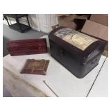 3 decorative storage containers: Atlas theme