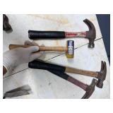 Lot of Hammers & Plastic Mallet