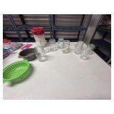 Kitchen Lot: storage containers and jars