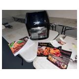 Like New Power Air Fryer with cookbooks